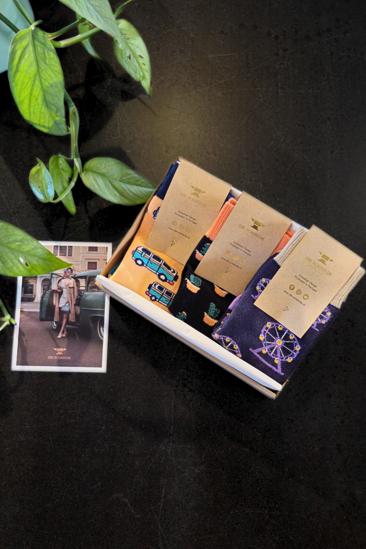 Socken - Geschenkbox M/L