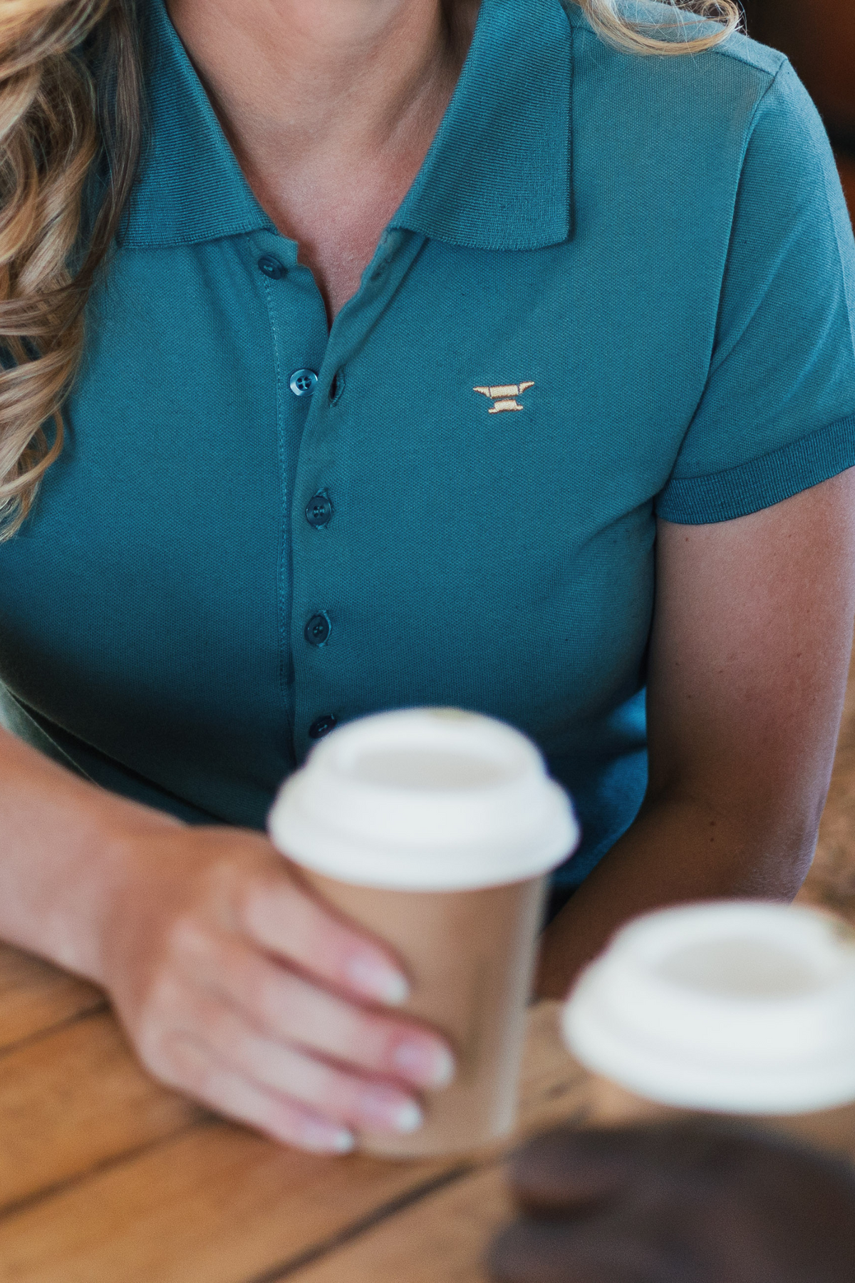 Casual Poloshirt – Thymian