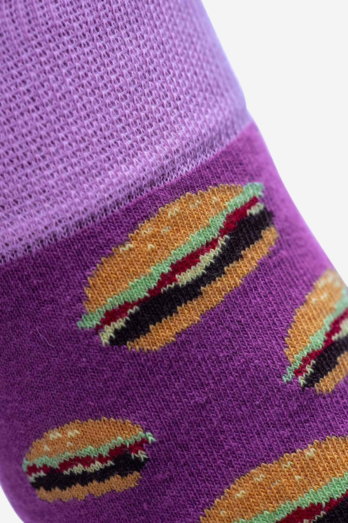 Socken – Burger rosa
