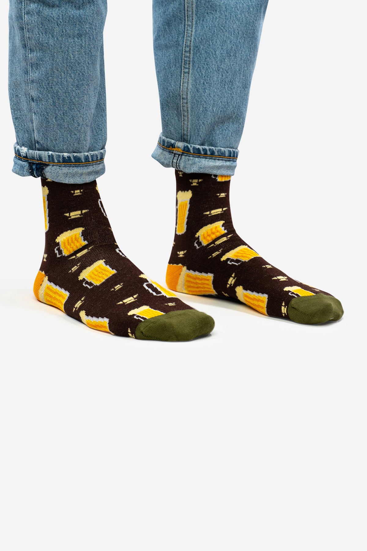 Socken - Biermass seitlich