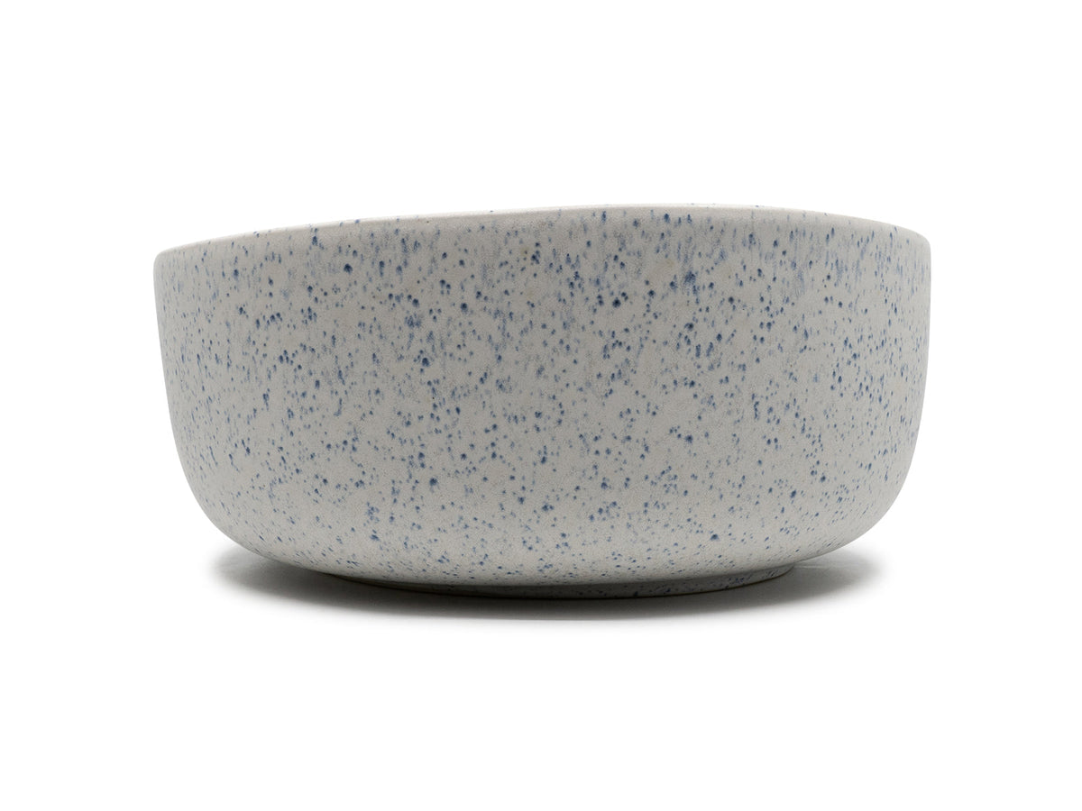 Azul Manchado - XL Salatschale blau-weiss gesprenkelt