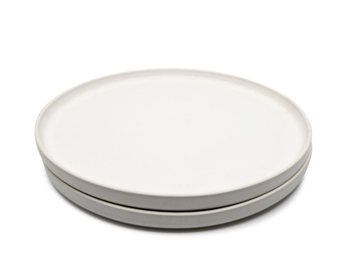 Concha Branca - Teller gross Ø 26 cm weiss matt