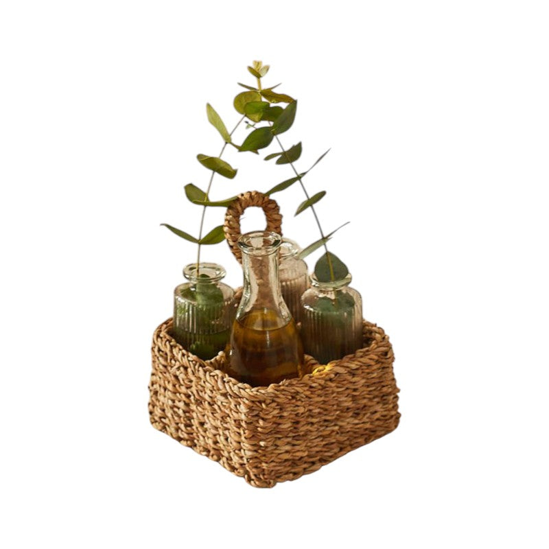 Palmeira Picknick Korb BRAID 16x16x9 Naturel