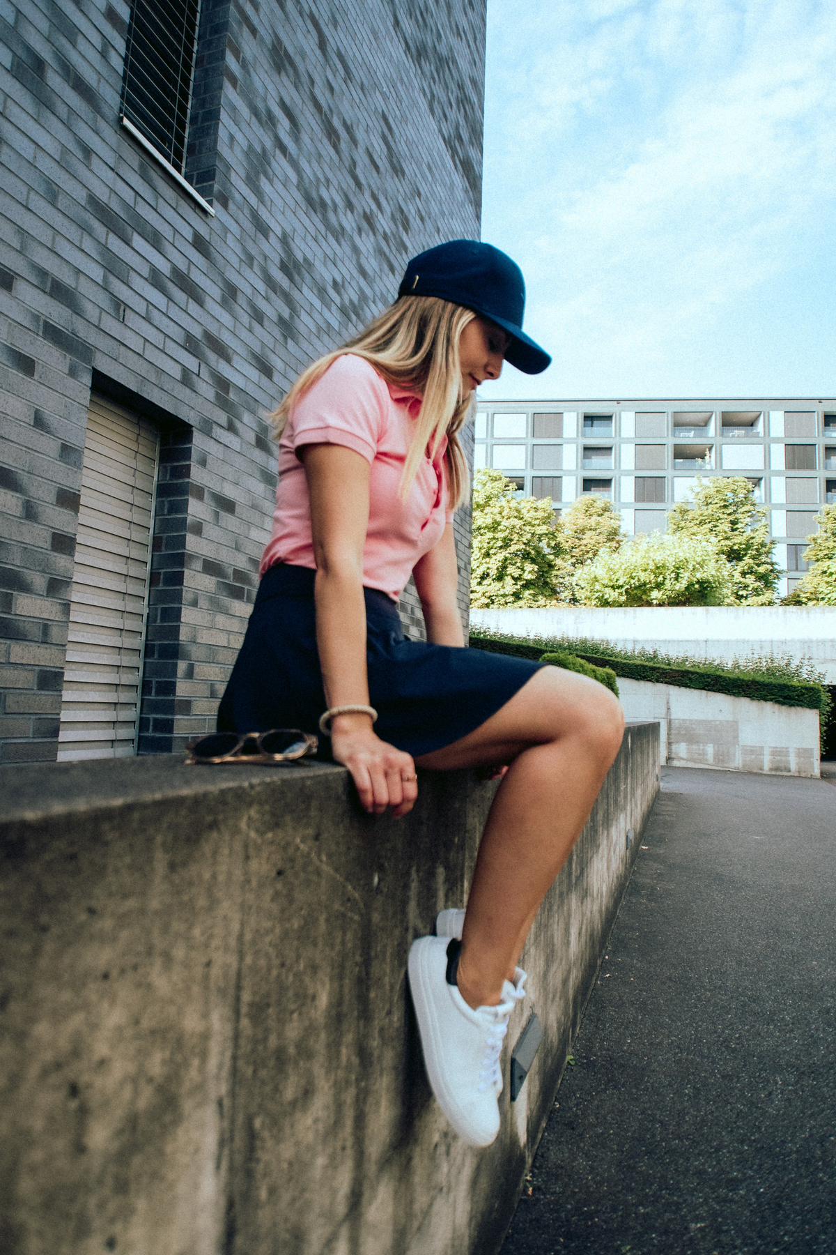Casual Poloshirt – Rosa