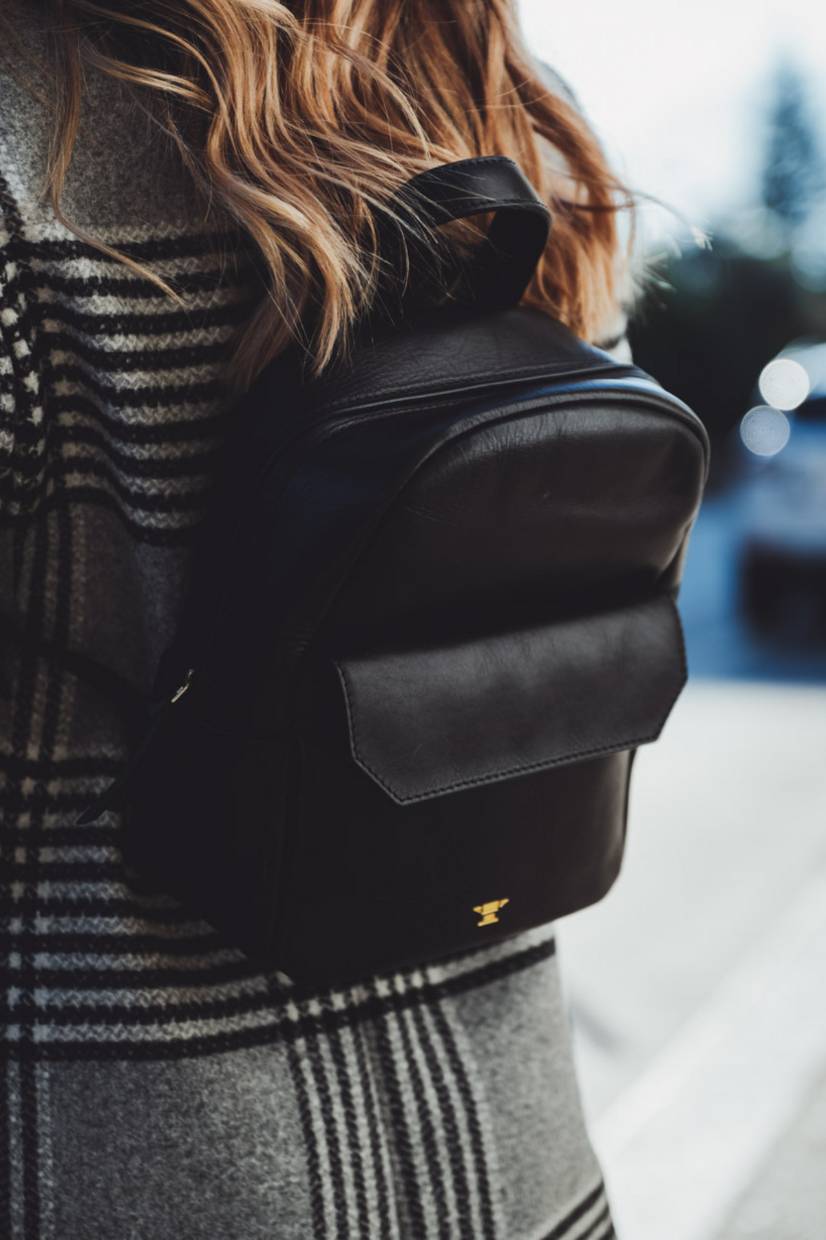 Rucksack Compact Mini – Schwarz