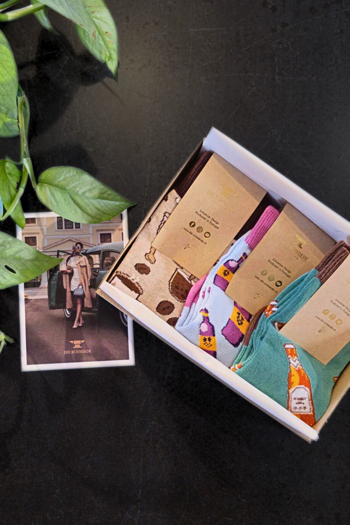 Socken-Geschenkbox S/M