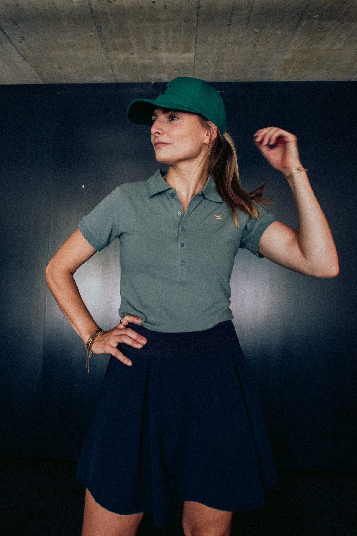 Casual Poloshirt – Thymian