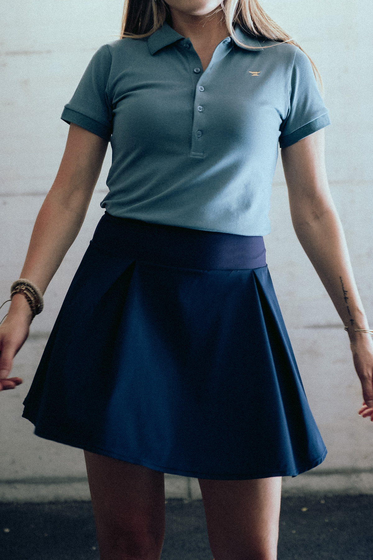 Casual Poloshirt – Thymian