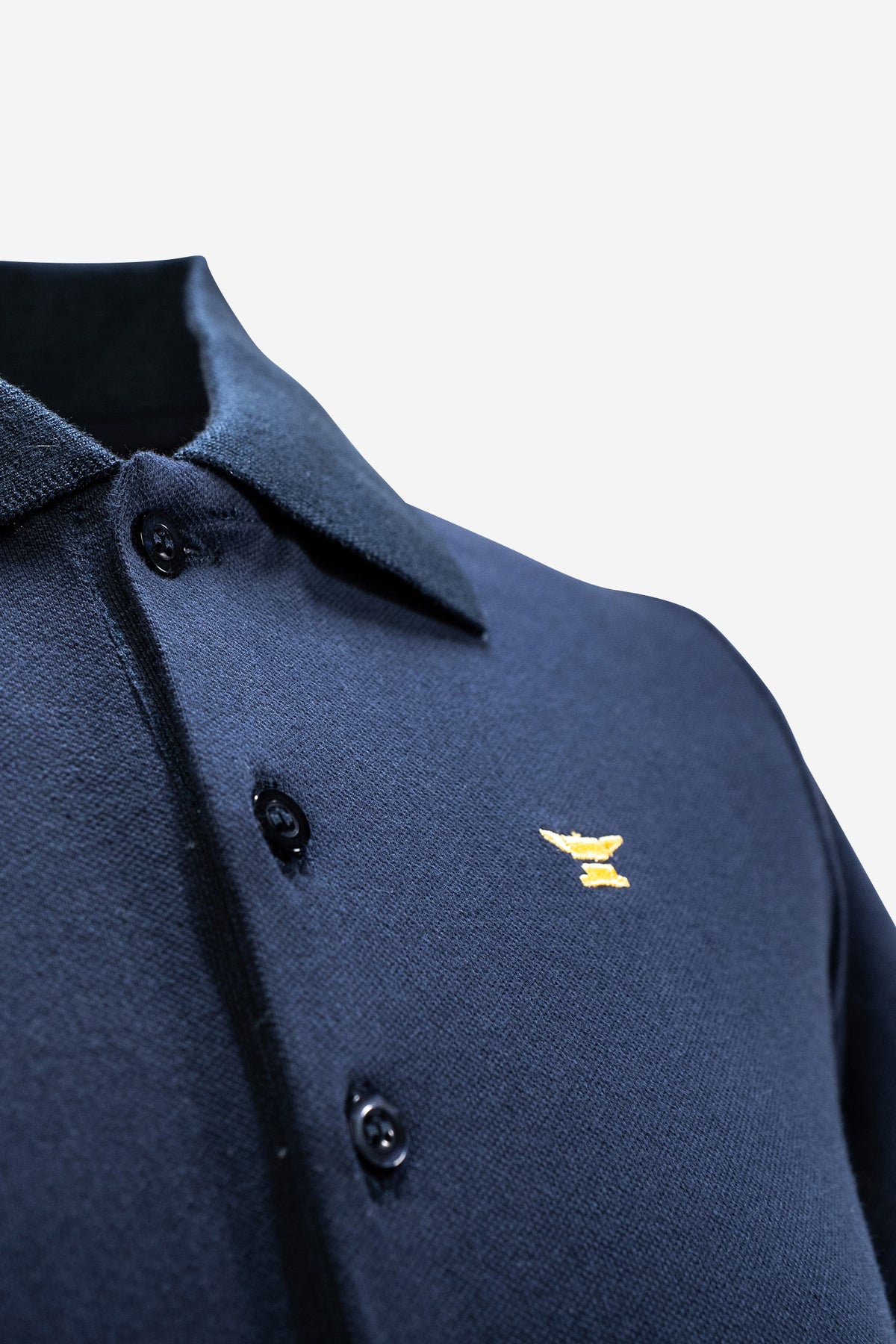Casual Poloshirt – Dunkelblau