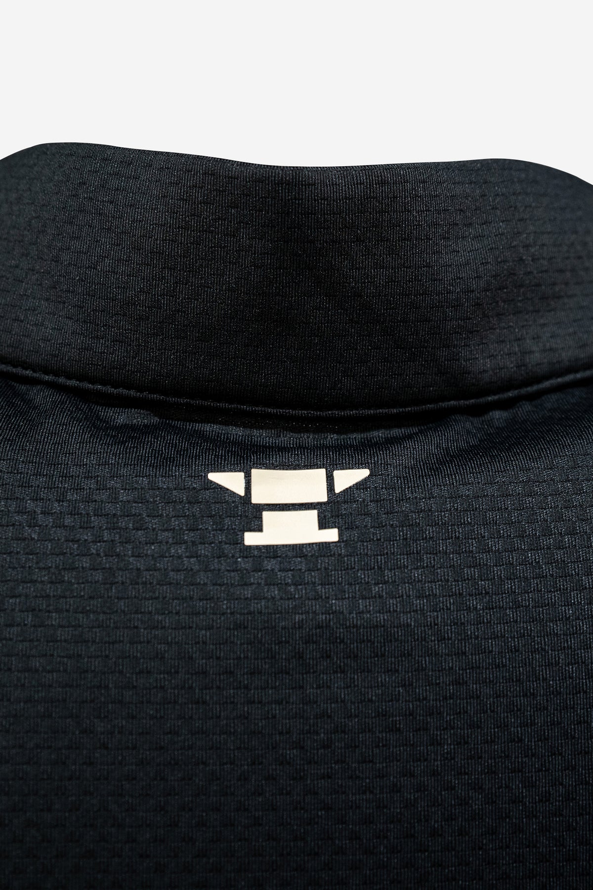 Sleeveless Performance Polo – Schwarz