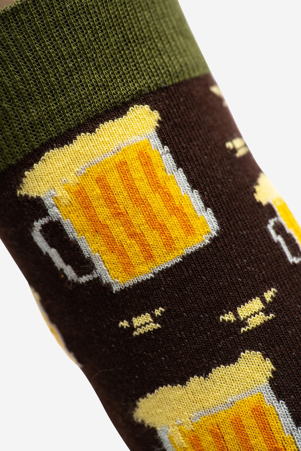 Socken - Biermass Nahaufnahme