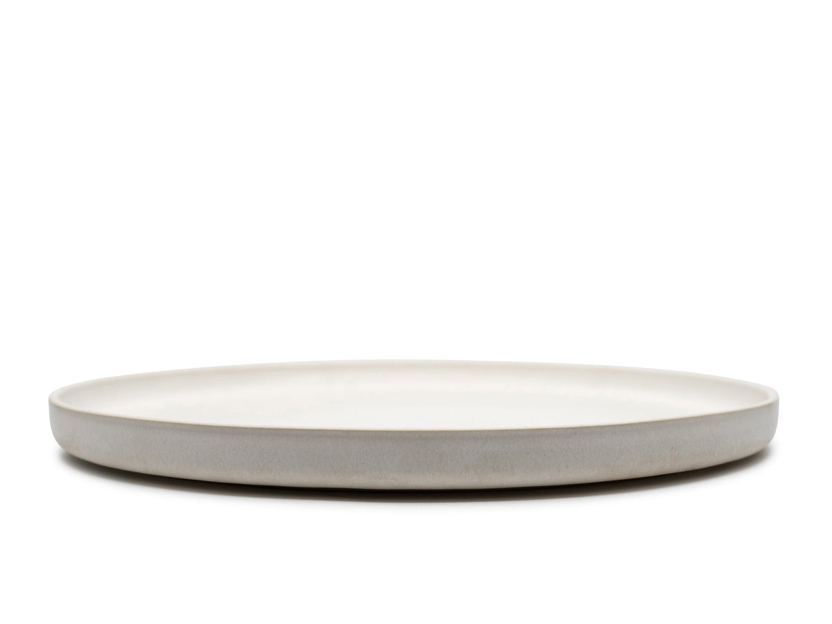 Concha Branca - Teller gross  Ø 26 cm weiss matt