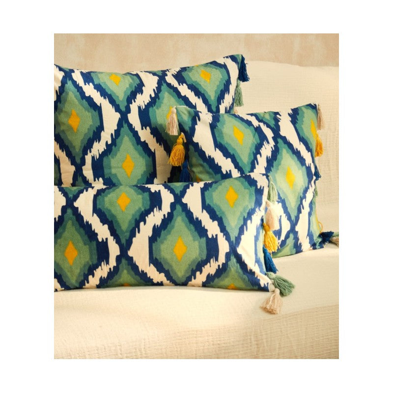 Palmeira Kissenbezug Bahamas 30x60 Turquoise