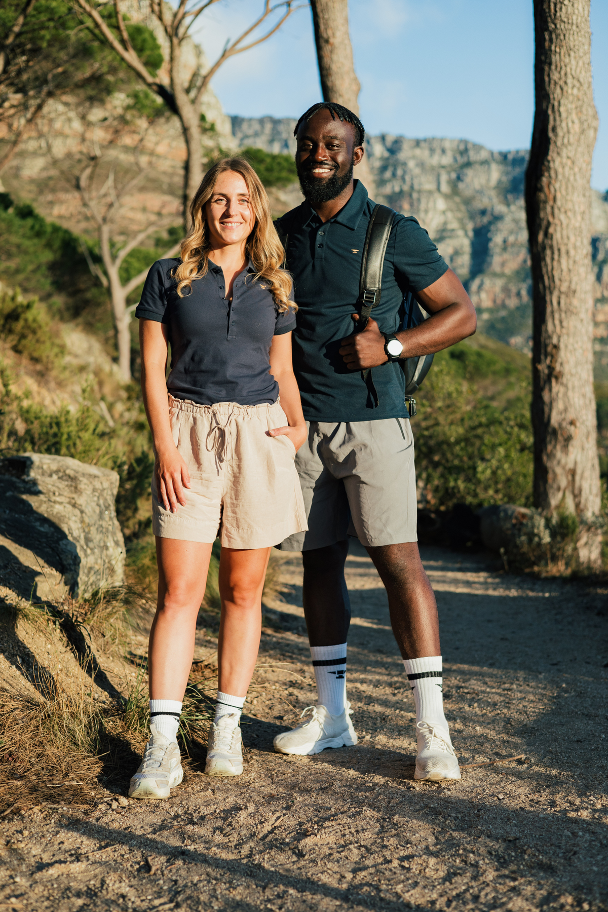 Casual Poloshirt – Dunkelblau