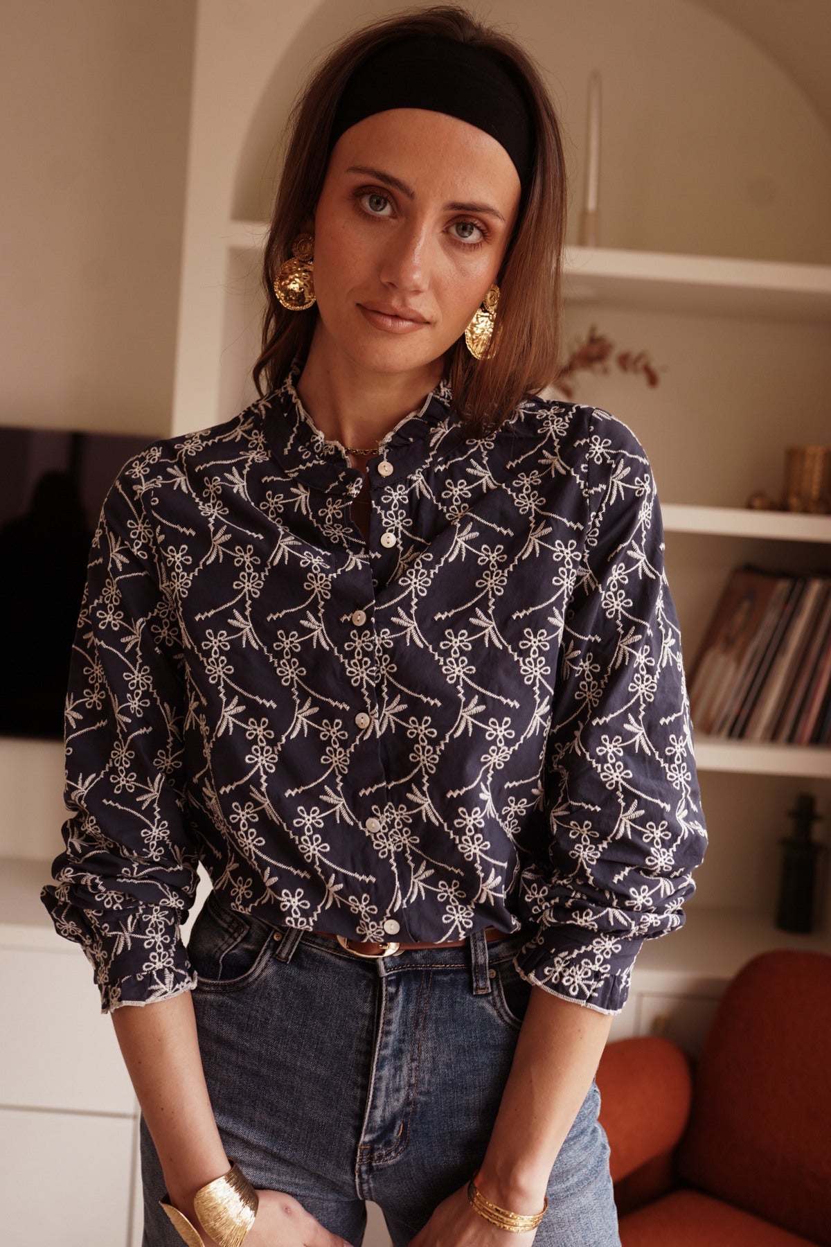 In April 1986 - Boho-chic style blouse 16