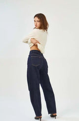 Barrel Jeans `Louisa` - Heritage Navy