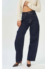 Barrel Jeans `Louisa` - Heritage Navy