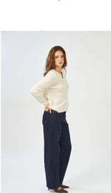 Barrel Jeans `Louisa` - Heritage Navy