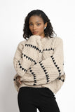 Version Tourist - Grobstrickpullover mit Herzmuster