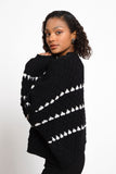 Version Tourist - Grobstrickpullover mit Herzmuster