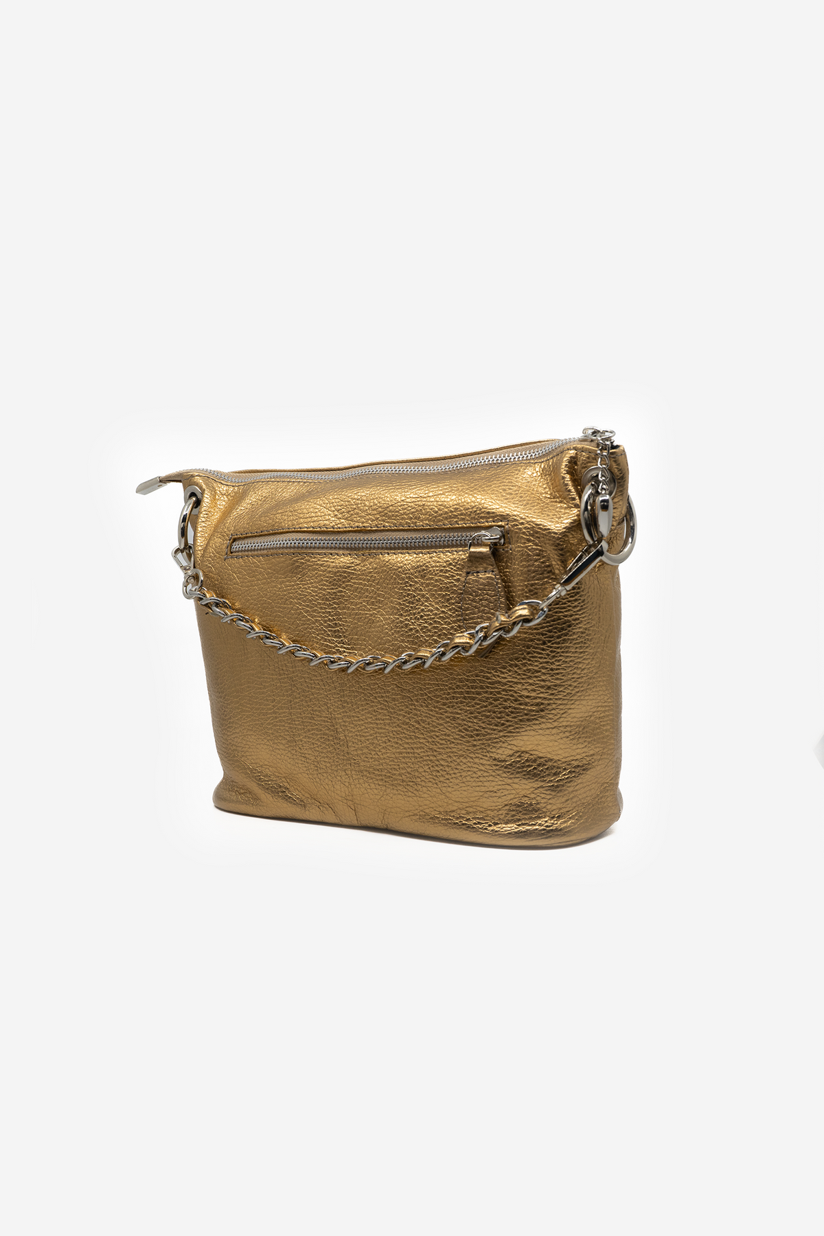 Ledertasche Gold