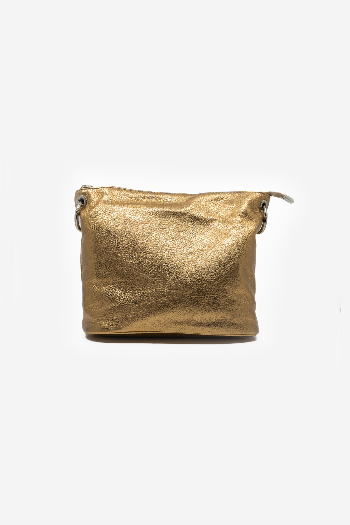 Ledertasche Gold